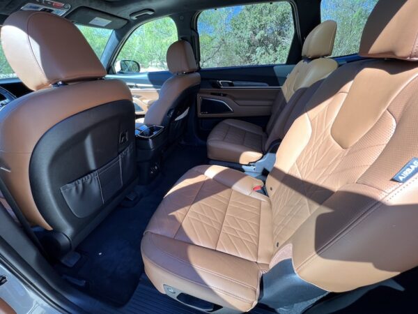 Rear Seats In The 2023 Kia Telluride