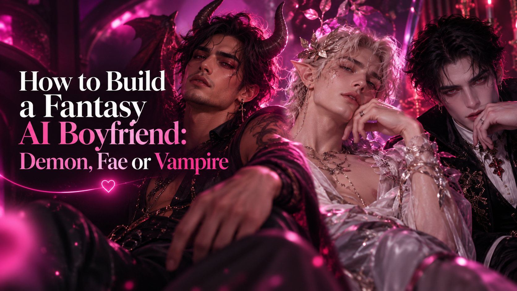 How to Build a Fantasy AI Boyfriend: Demon, Fae or Vampire