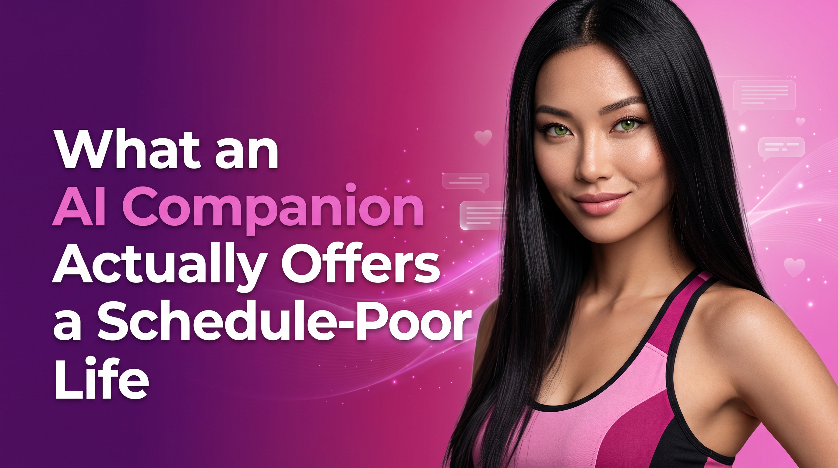 What an AI Companion Actually Offers a Schedule-Poor Life