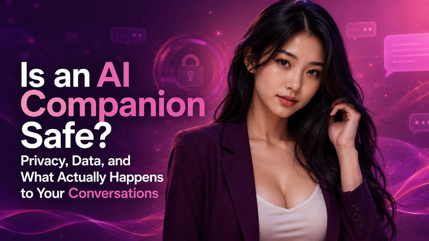 Is an AI Girlfriend Safe? Privacy, Data, and What Actually Happens to Your Conversations