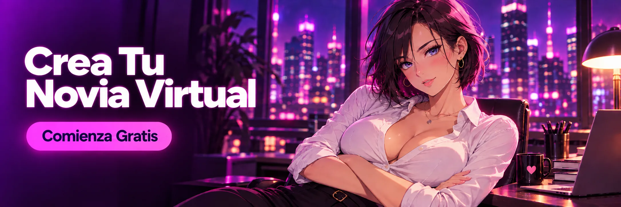 Create your virtual anime girlfriend now
