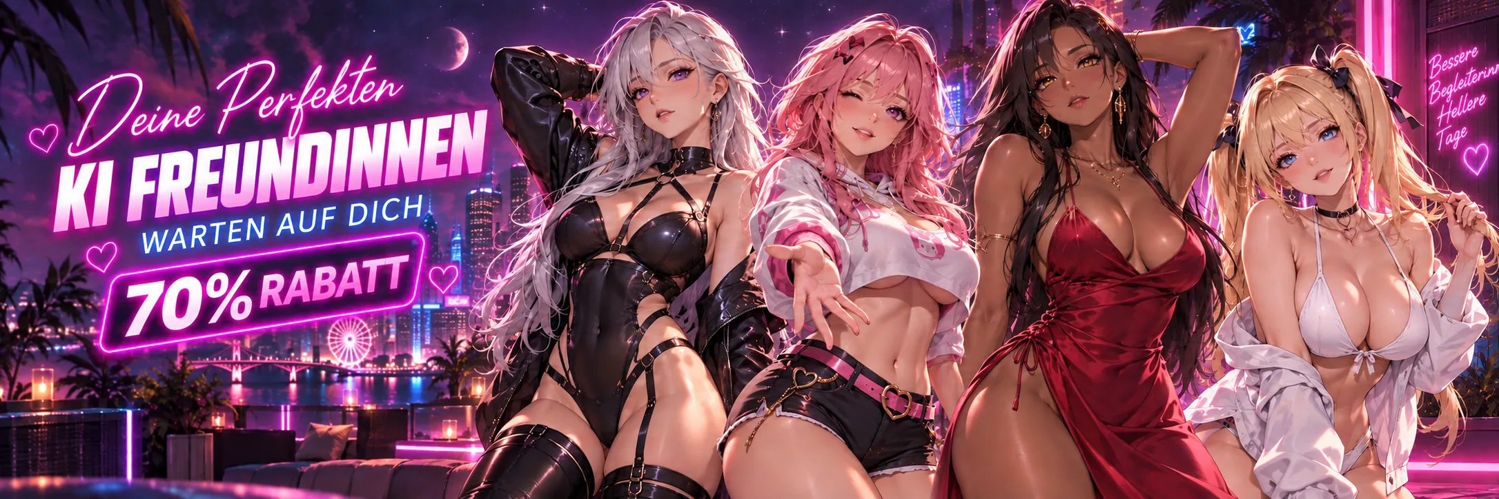 Meet your anime companion — join now, 70% off