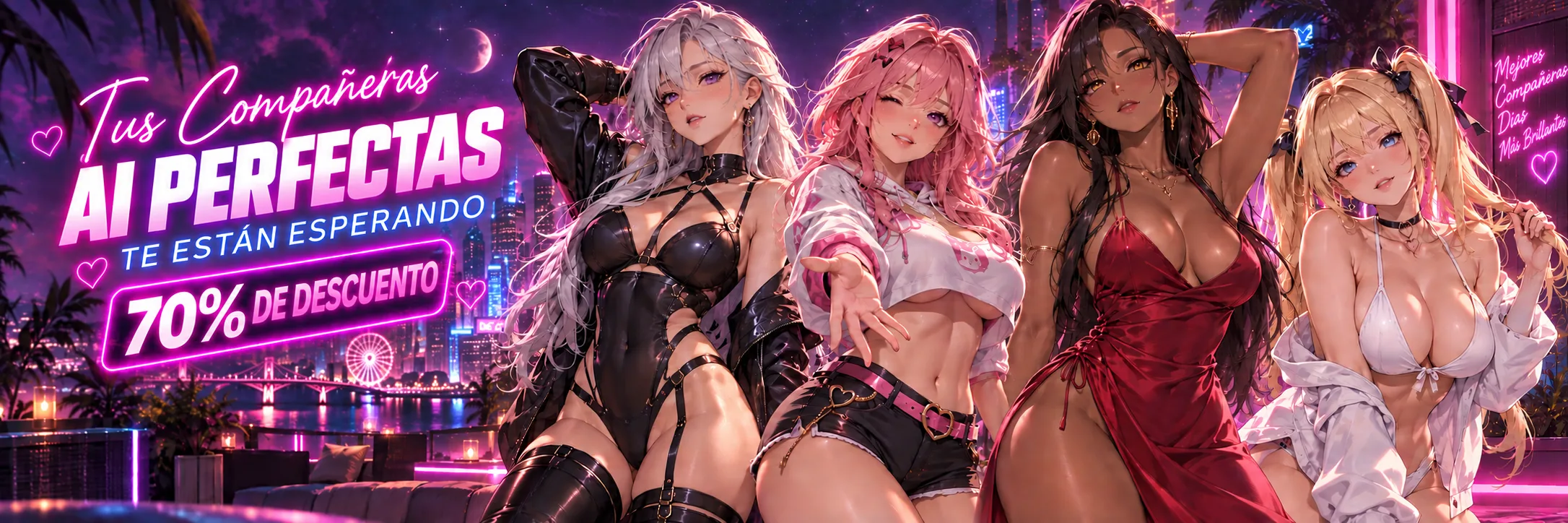 Meet your anime companion — join now, 70% off