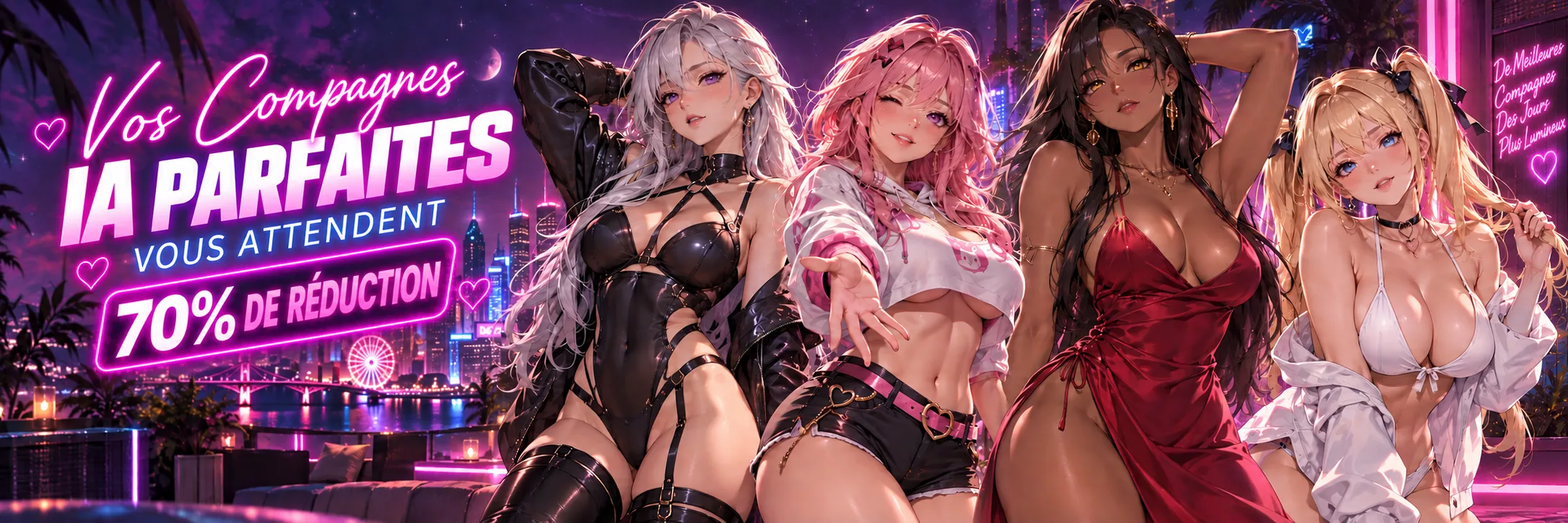 Meet your anime companion — join now, 70% off