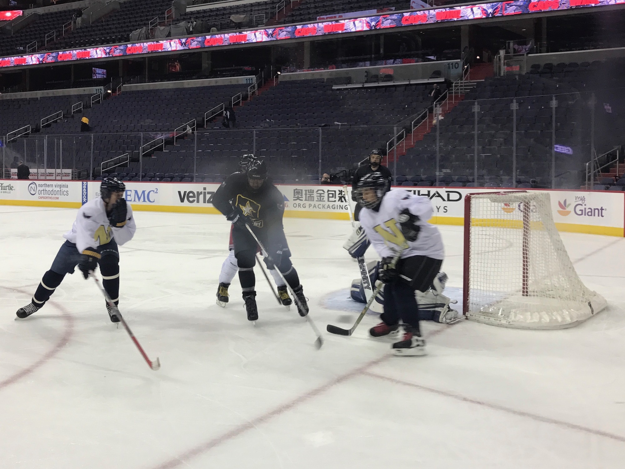 Capitals Host Army Navy Hockey Game