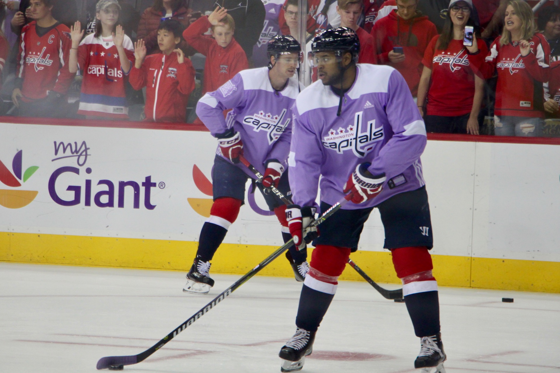 2017 CapsFightCancer Warmup Photos