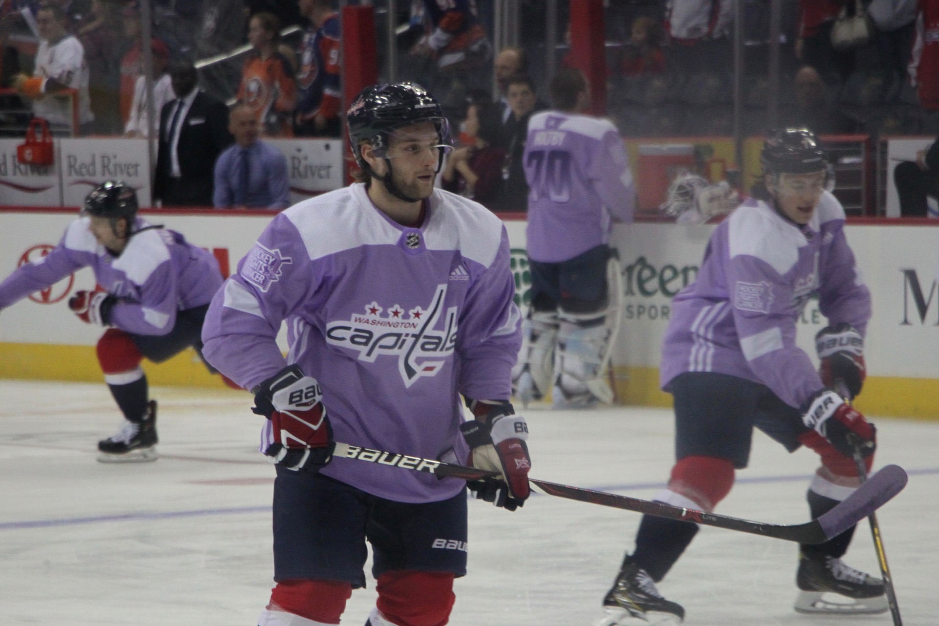 2017 CapsFightCancer Warmup Photos