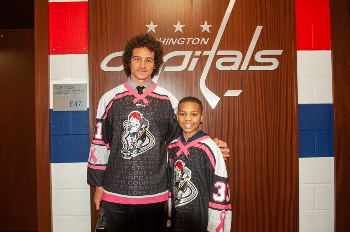 Youth Hockey Day at Caps Game