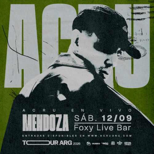 ACRU - MENDOZA - Foxy Live Bar - 12 de Septiembre