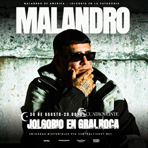 "MALANDRO" JOLGORIO EN GRAL.ROCA #SurAlHype Festival 2026