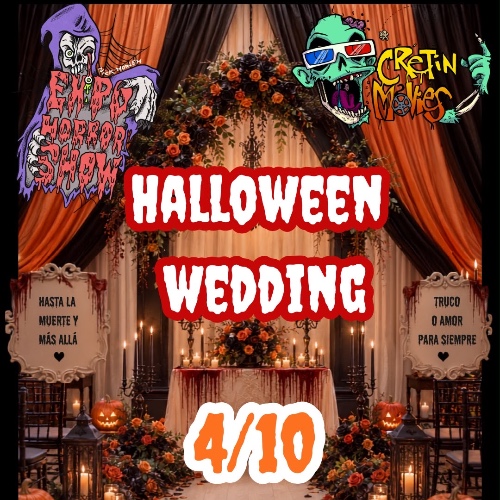 Expo & Cretin “HALLOWEDDING”💀💐🎃