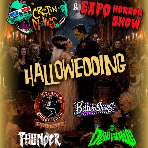 Expo & Cretin “HALLOWEDDING”💀💐🎃