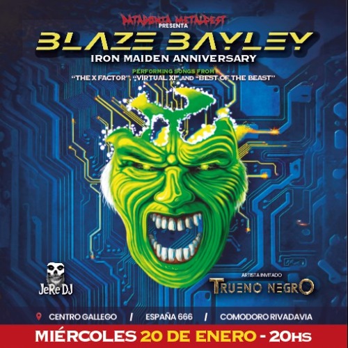 "Anniversary Iron Maiden"