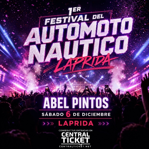 1er festival del Automoto Nautico Laprida