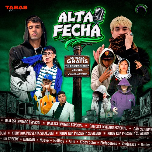 ALTA FECHA DAM SSJ LIVE SHOW 11/9
