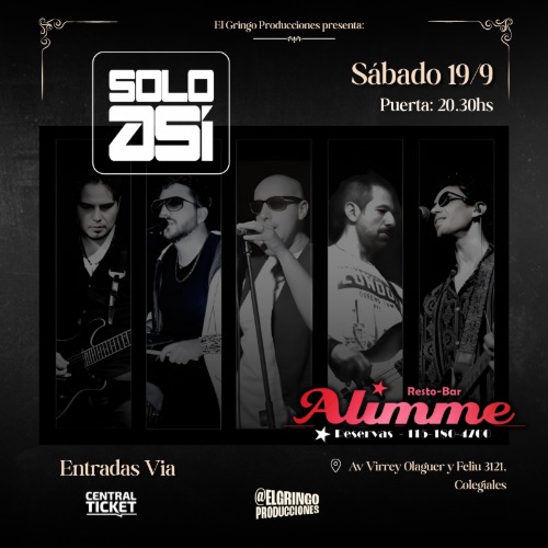 Solo Así en Alimme