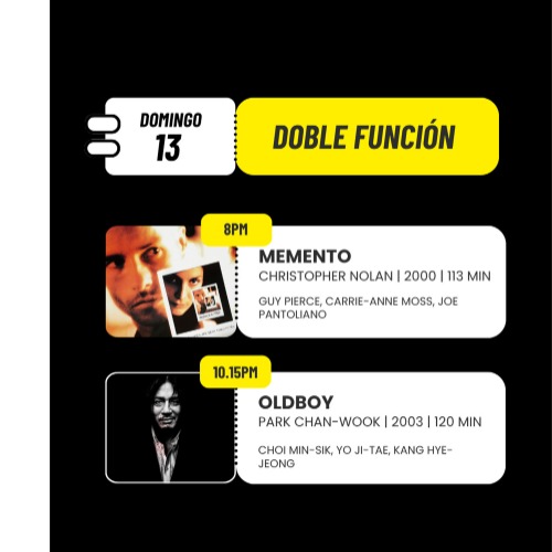 Cineclub Farus - Doble Función