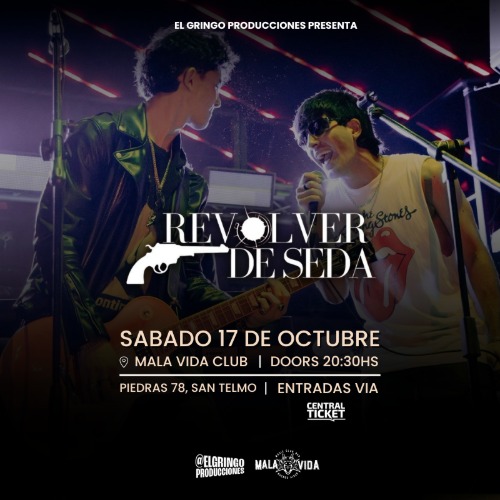 Revolver de Seda en Mala Vida