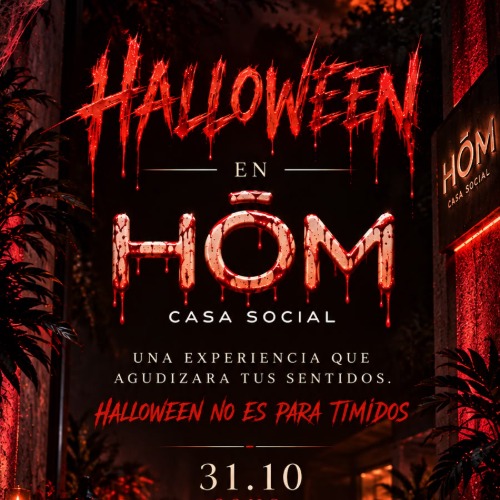 Fiesta Halloween en HOM