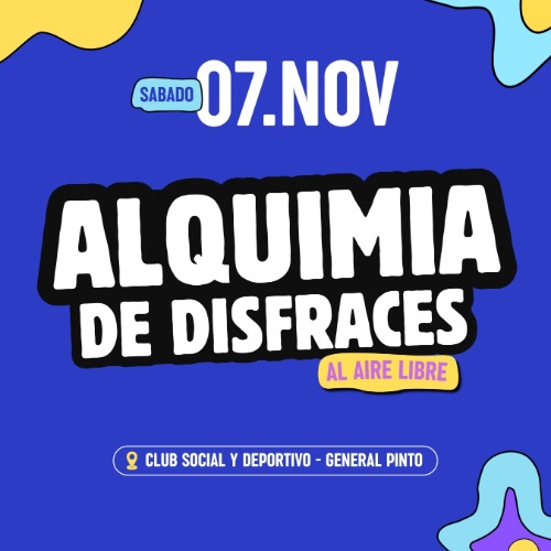 ALQUIMIA DE DISFRACES X CLUB SOCIAL Y DEPORTIVO GRAL PINTO