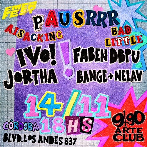 PAUSRRR EN 990 ARTE CLUB (OPENERS)