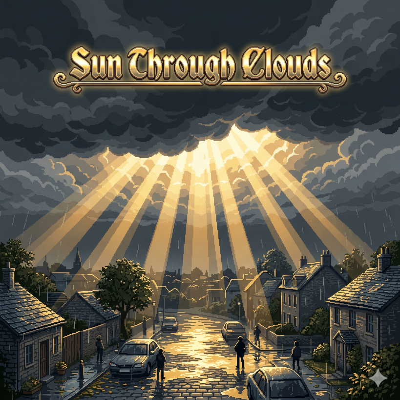 Sun Through Clouds