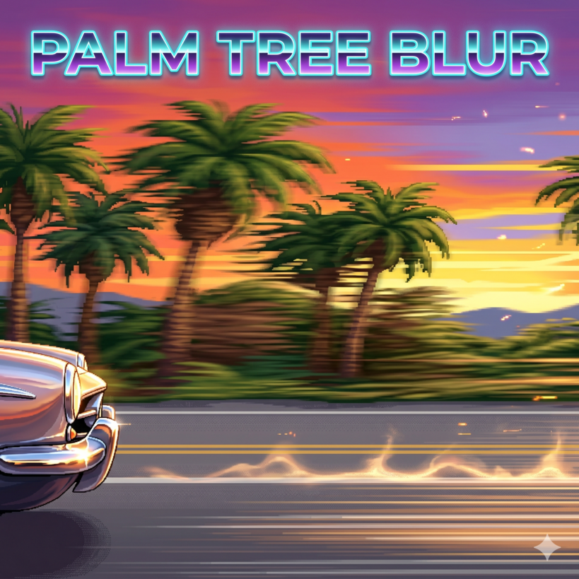 Palm Tree Blur