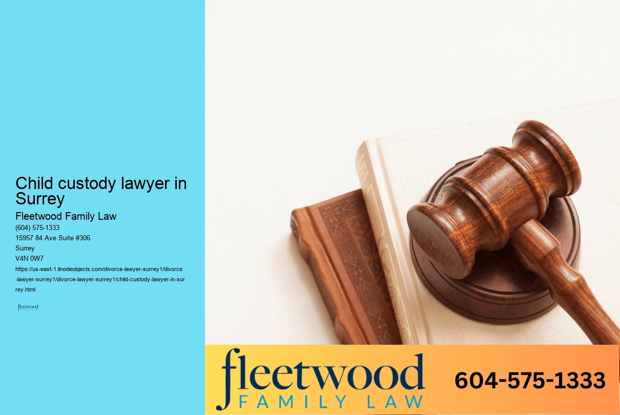 Child custody lawyer in Surrey