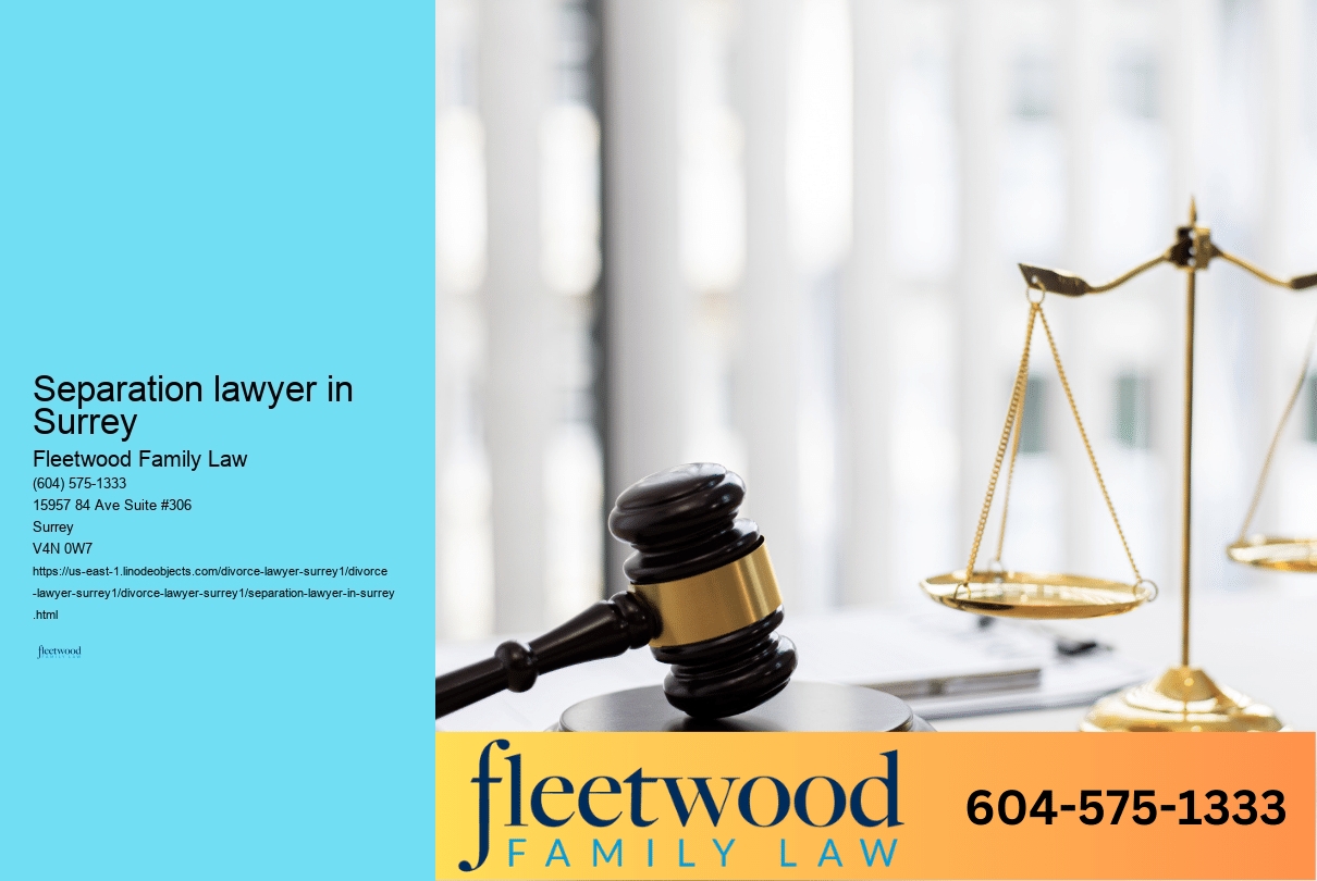 Separation lawyer in Surrey
