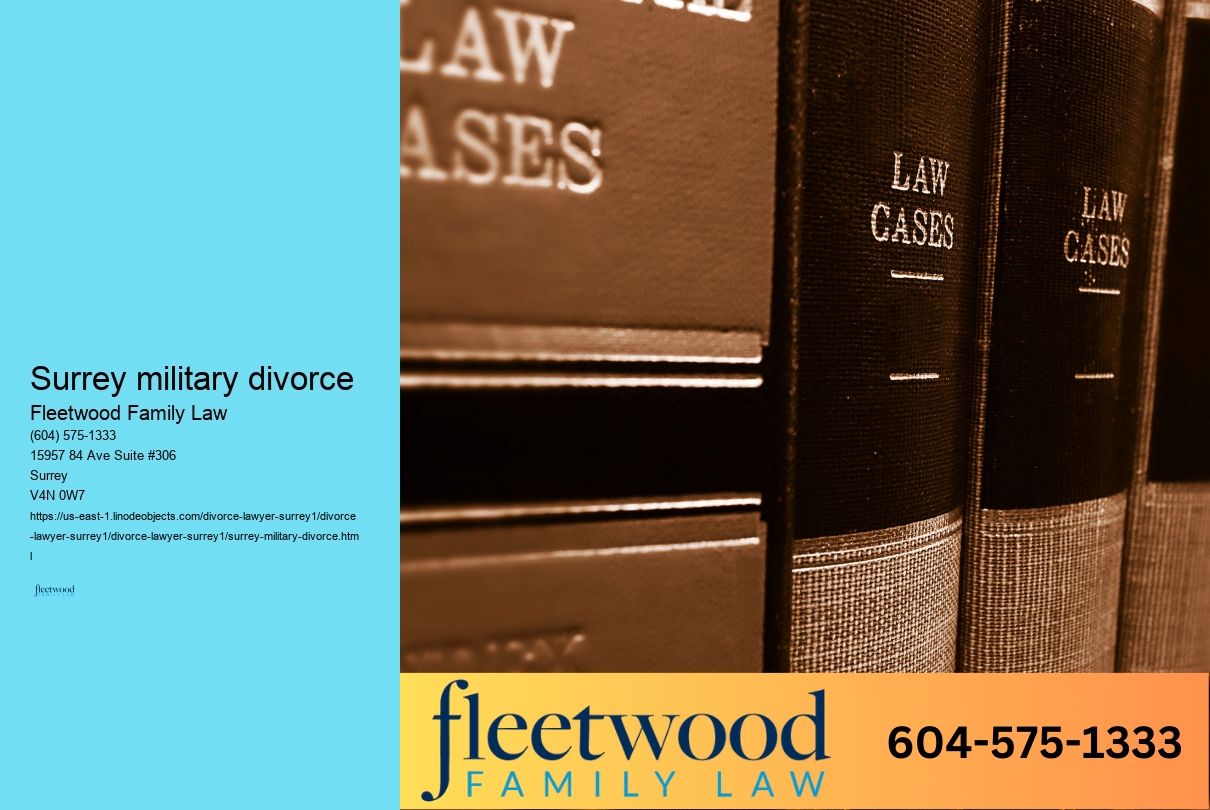 Surrey military divorce