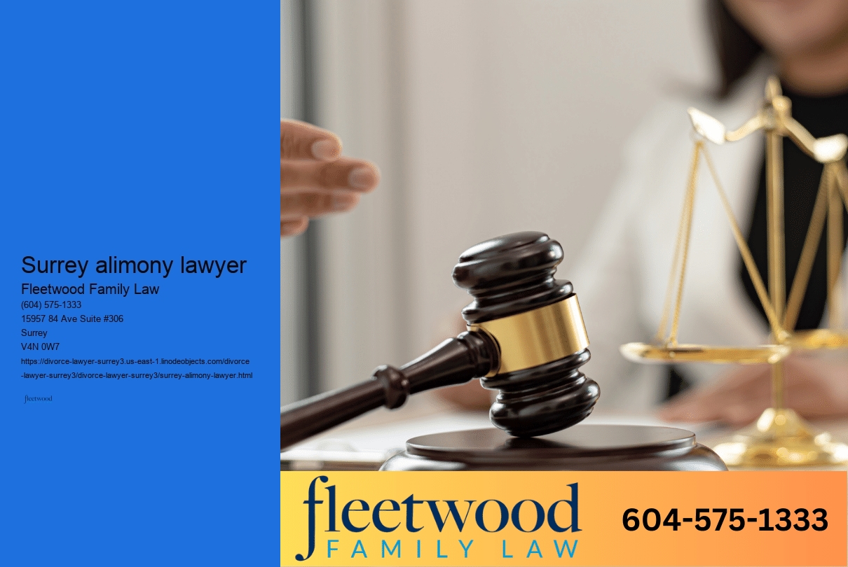 Surrey alimony lawyer