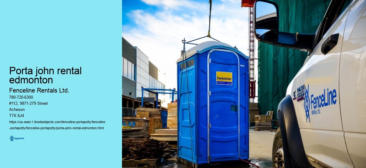 porta john rental edmonton