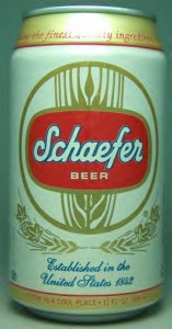 SCHAEFER BEER CAN+