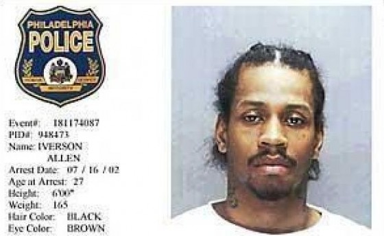 Allen Iverson Mug Shot