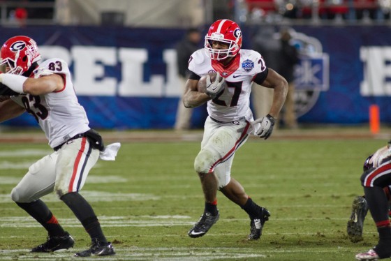 NCAA FOOTBALL: DEC 30 Belk Bowl - Georgia v Louisville