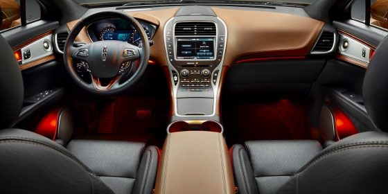 2016 Lincoln MKX Black Label Thoroughbred interior