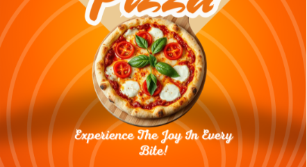 Basil - Tomato - Feta Cheese Pizza