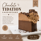 Chocolate Tidation Cheesecake