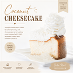 Coconut Cheesecake