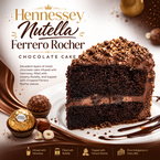 Hennessy Nutella Ferrero Cake
