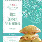 Jerk Chicken n' Plantain Patty (Frozen)