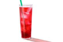 Shaken Iced Hibiscus Tea