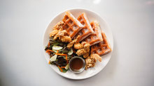 Shrimp and Wafels