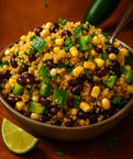 Sweet Corn & Black Bean Quinoa Salad