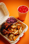 Terrific Tuesday Special 1/4 Rotisserie Chicken And Sweet Potato Pieces