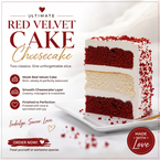 Ultimate Red Velvet Cake Cheesecake