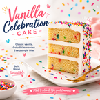 Vanilla Celebration Cake
