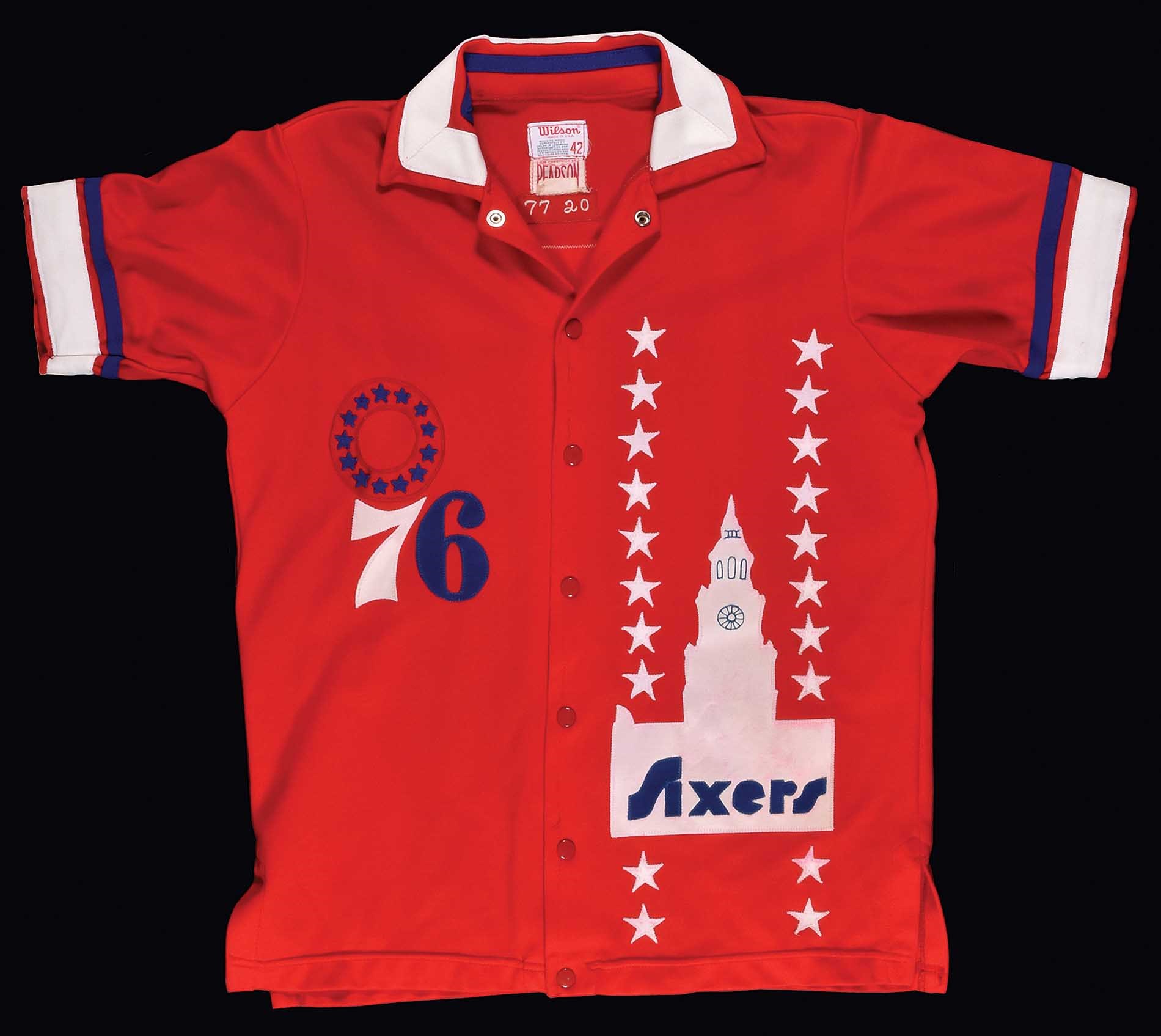 76ers warm up jacket