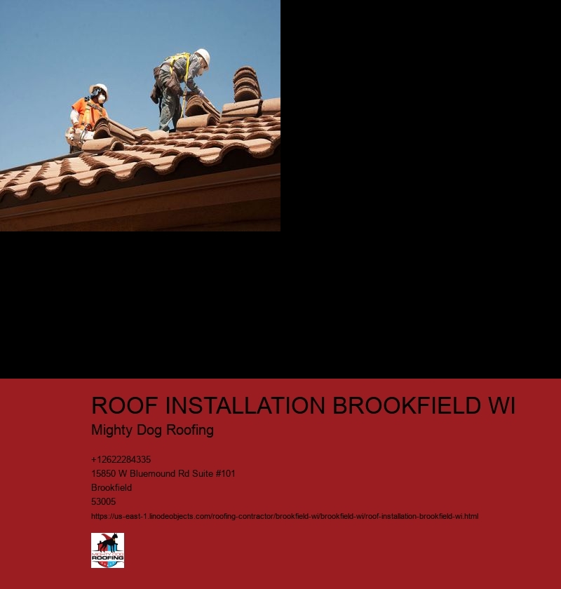 ROOF INSTALLATION BROOKFIELD WI Mighty Dog Roofing MIGHTY DOG ROOFING BROOKFIELD WI