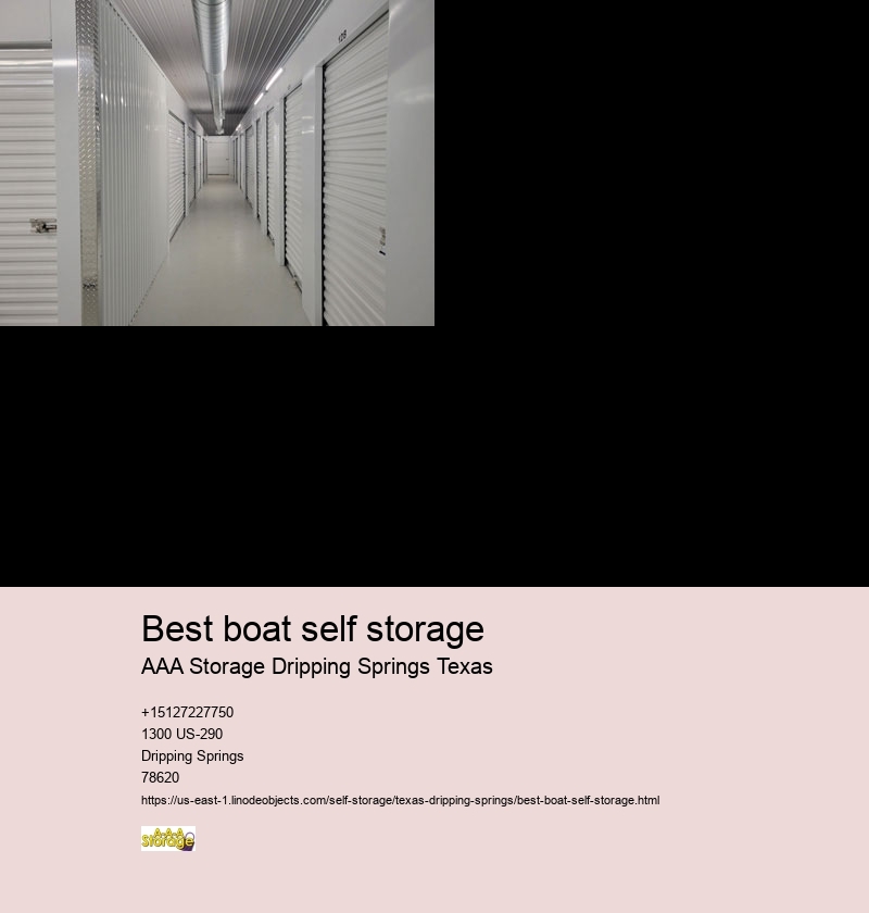 climate controlled self storage facilities Dripping Springs
